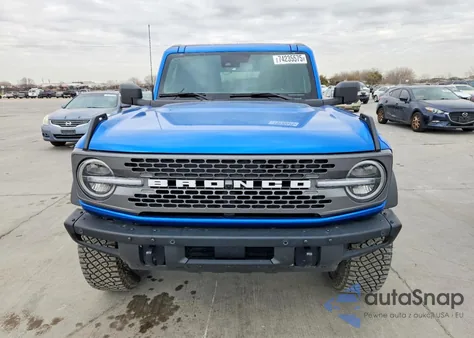 2024 Ford Bronco Badlands из США, поврежденный, VIN 1FMEE9BP6RLB46853